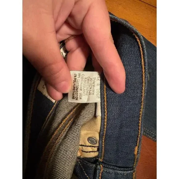 Rag & Bone Dark Wash Skinny Jeans 27 - Picture 4 of 5